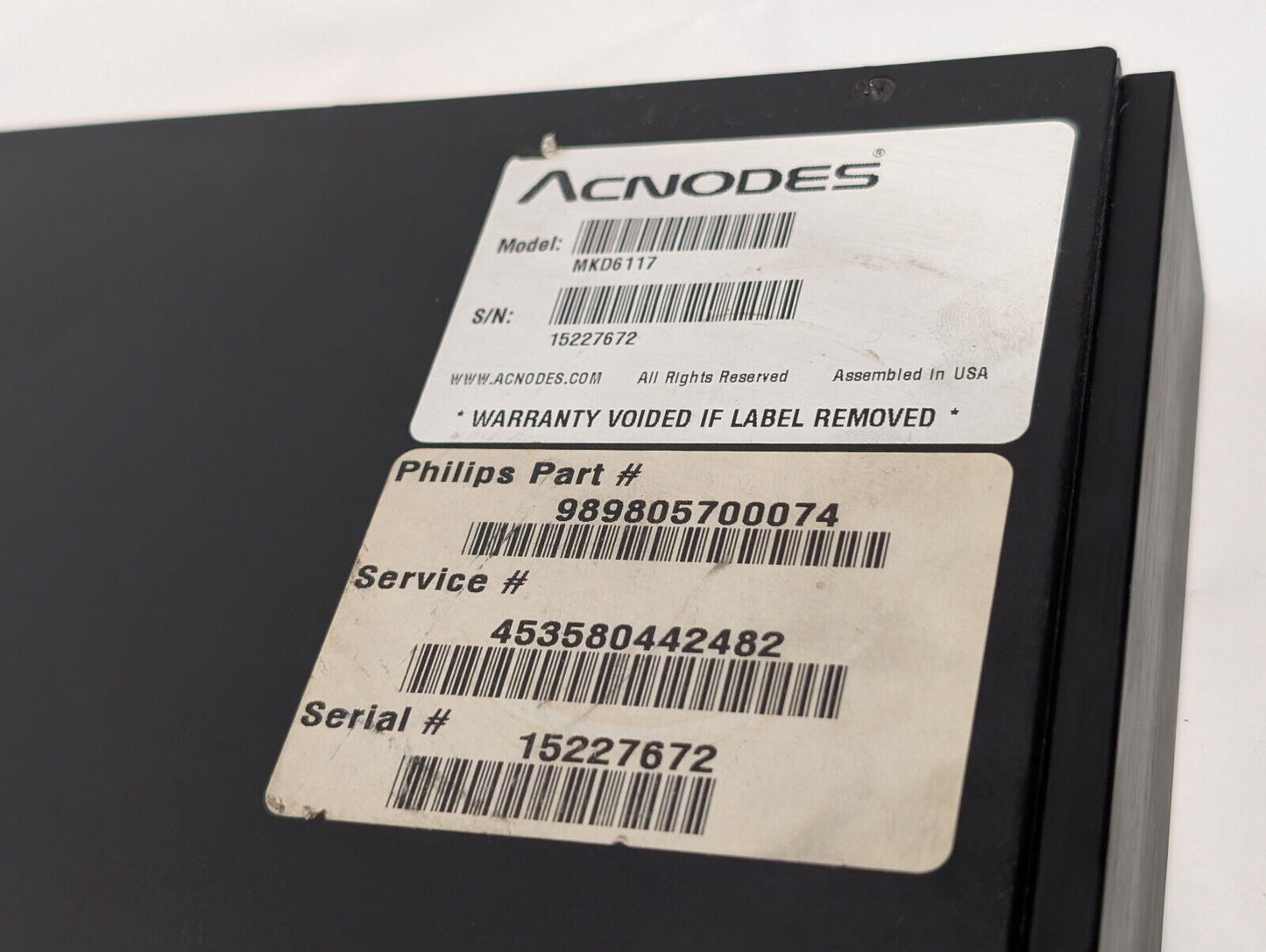 Acnodes MKD6117 Rack Mount Drawer, LCD Monitor, Full HD, KVM 8-Port Combo Switch