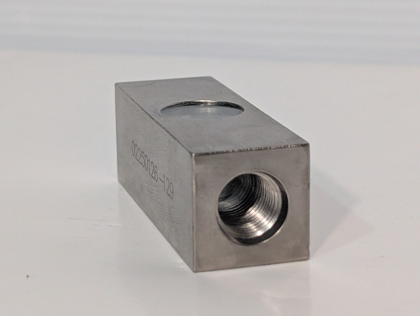 Sullair 02250126-129 Sight Glass ORF BLK-SAE Compressor Component Replacement