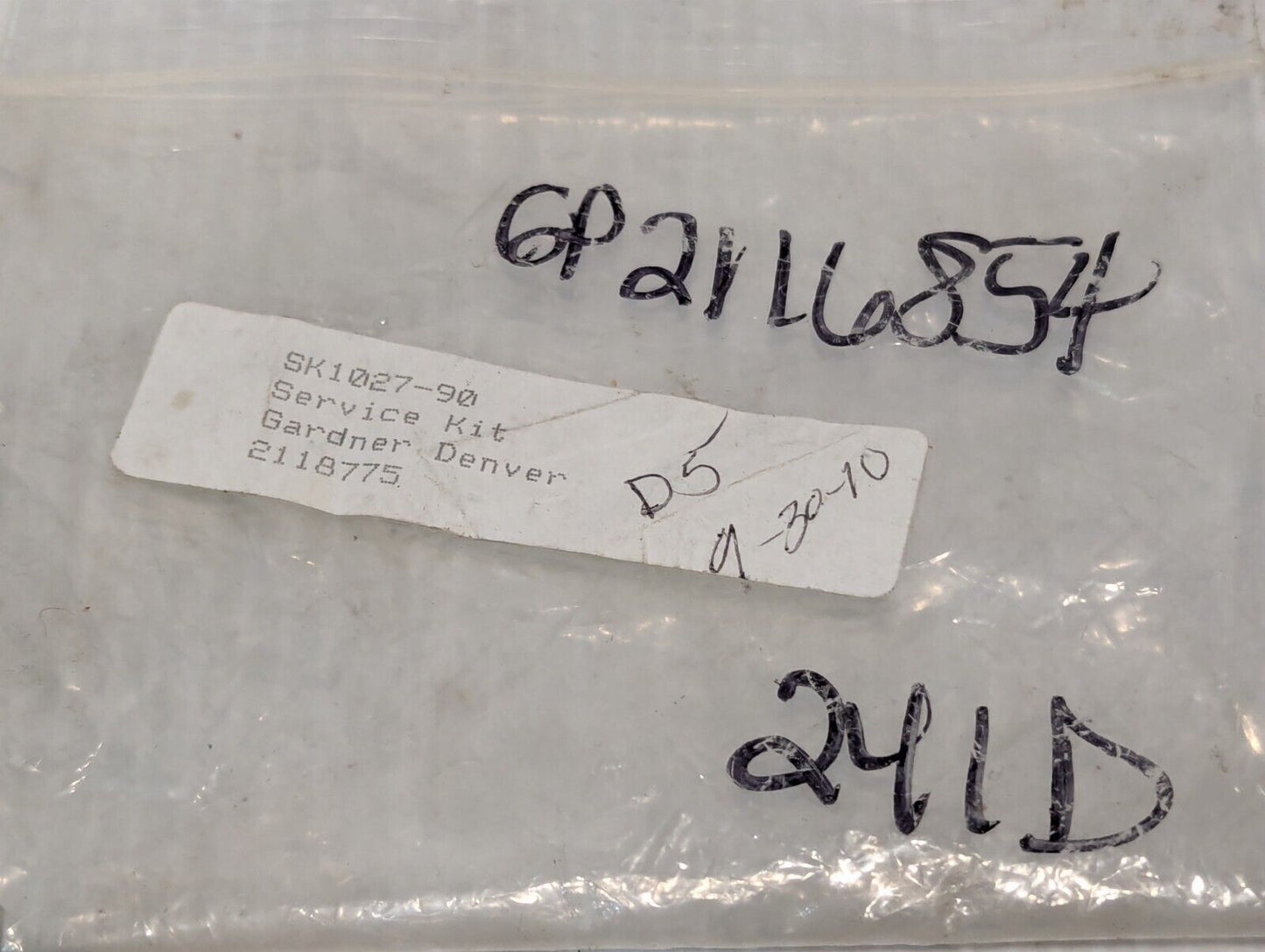 Gardner Denver 2118775 Minimum Pressure Valve Service Kit - Free Shipping