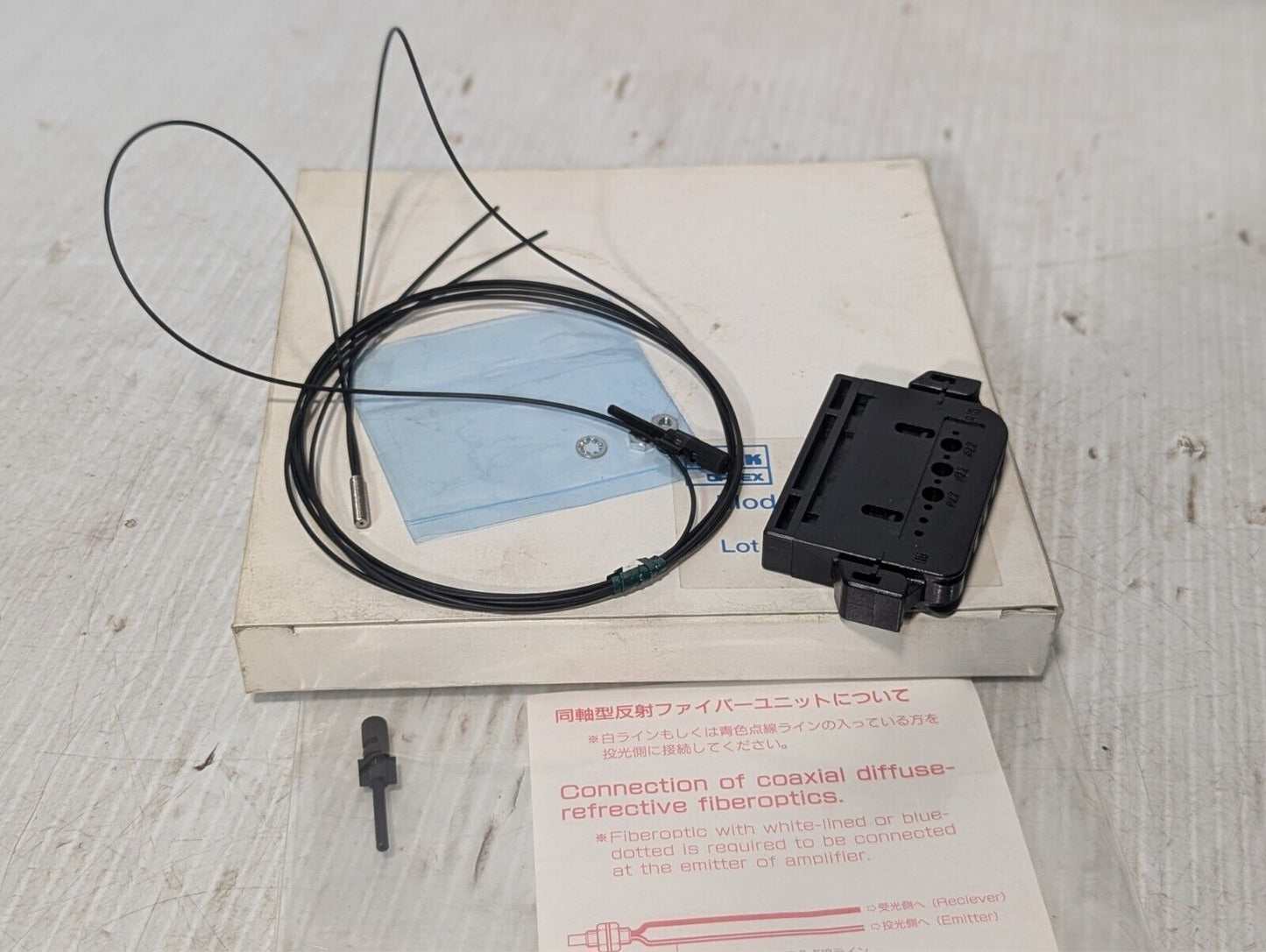 SICK LL3-DR02 Flexible Fiber-Optic Sensor Kit - Free Shipping+Returns
