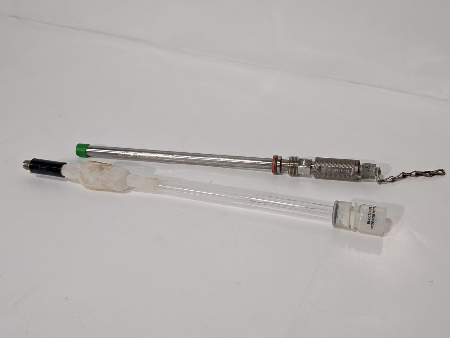 2 Pc: Ingold 34-100-3002/53752 Dissolved Oxygen Probe & Electrode Storage Bottle