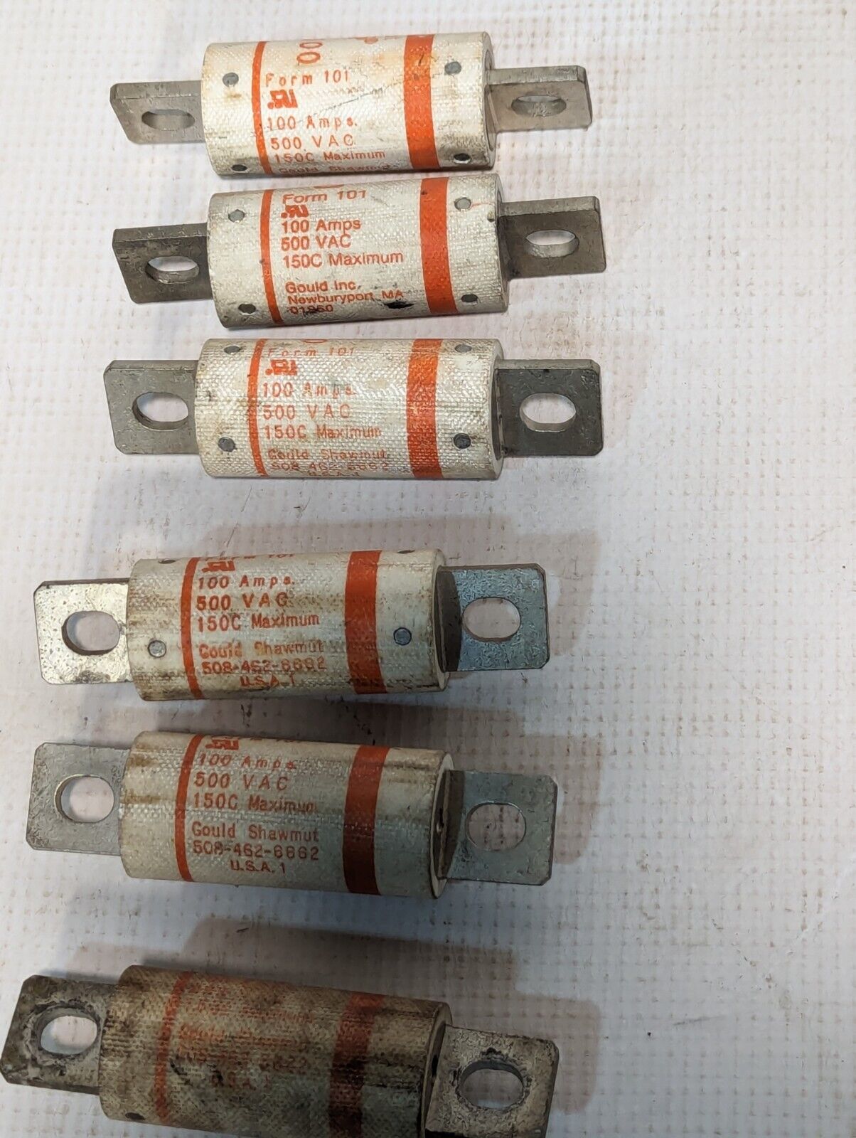 Gould Shawmut A50P100 Fuse, Type 4 Amptrap, 100A, 500V - Free Shipping