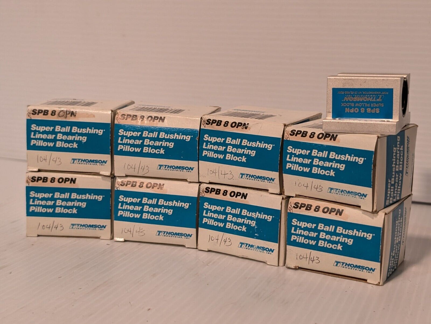 Thomson SPB 8 OPN Super Ball Bushing Linear Bearing Pillow Block - Free Shipping