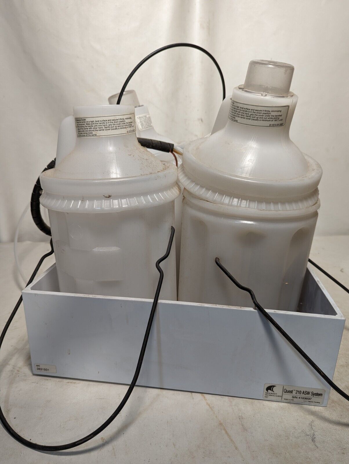 Argonaut Technologies Quest 210 ASW system, automated solvent wash module