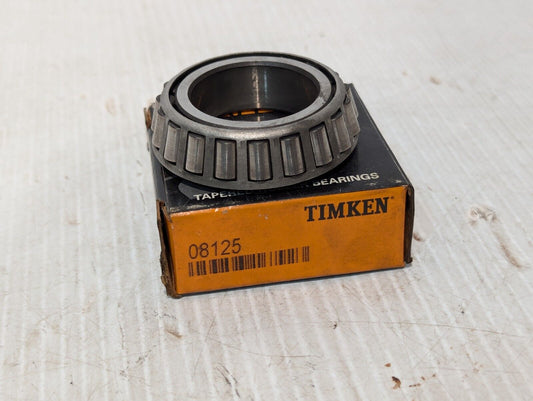 Timken 08125 Tapered Roller Bearing Cone 1.25" Bore - Free Shipping
