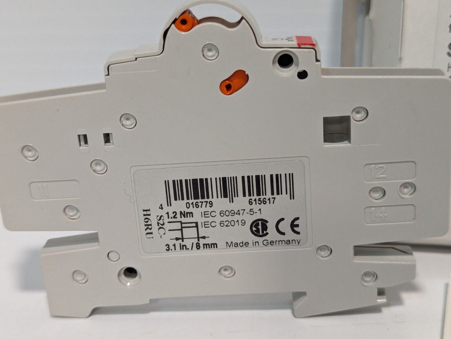 ABB S2C-H6RU Auxiliary Contact NO/NC/ F/S20X-K CB 161K438H01 - Free Shipping