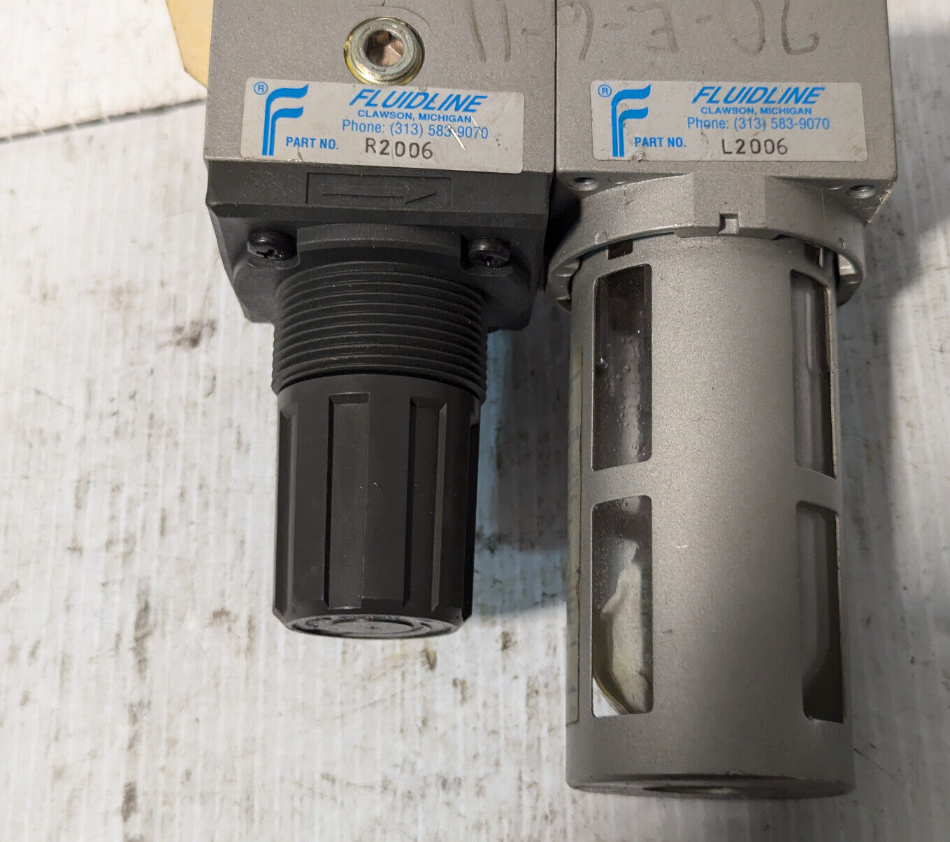 Fluidline L2006, R2006 Lubricator Assembly, 160 psi, Made in USA, Free Shipping