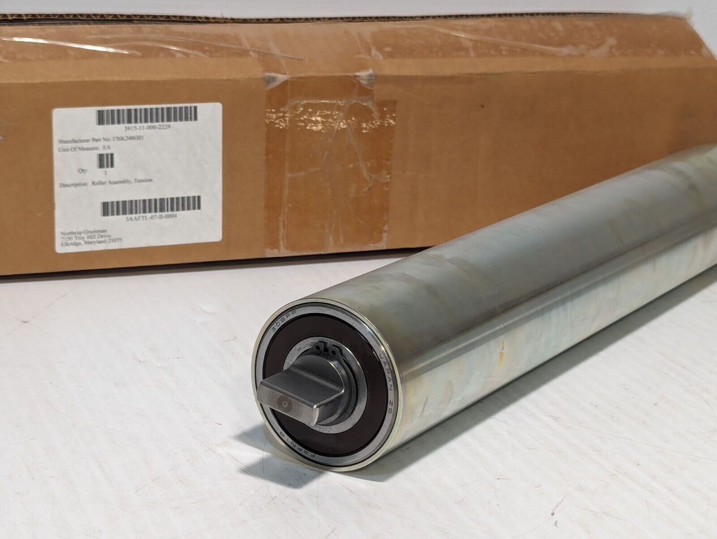 Tension Roller w/Fafnir 306PP Bearing 3915-11-000-2229 176K240G01-Free Shipping