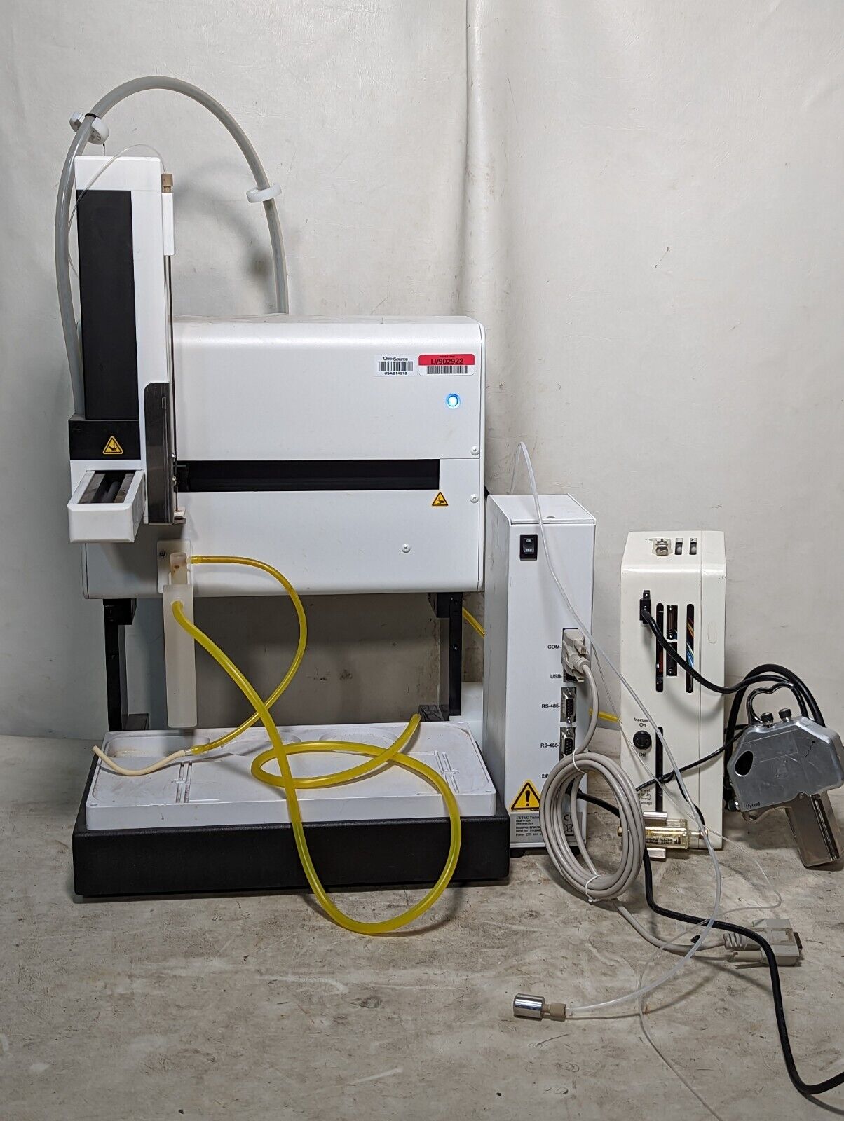 CETAC A7-SD-141 autosampler (interchim PFM-B-87) with CETAC SPM-700 syringe pump