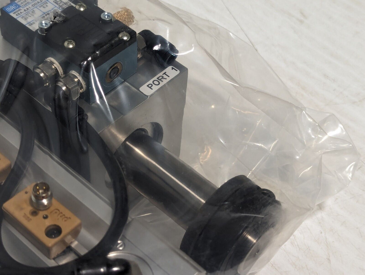 NEW PHD 174K129G01 Pneumatic Lift Assembly w/Mac 45A-Aa1-Ddaj-1Kj-Free Shipping