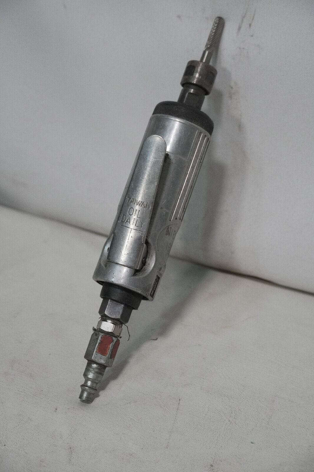 Unbranded Pneumatic Die Grinder with Fittings and Bit As Pictured