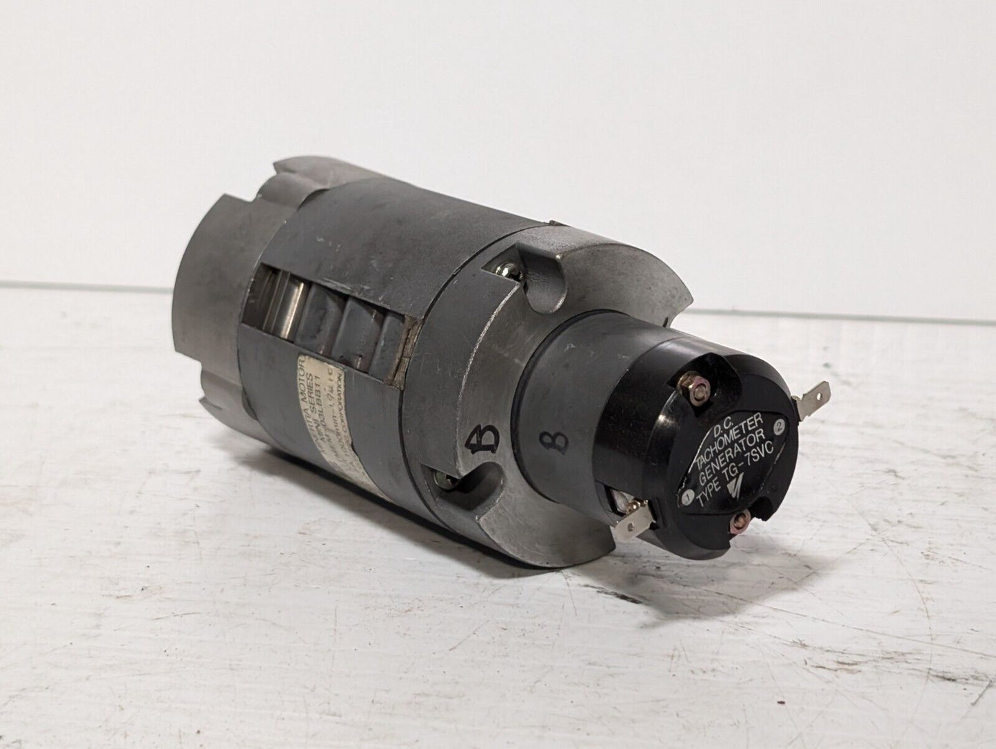 Taskawa ABB UGTMEM-03LBB11 Mini Series DC Servo Motor TG-7SVC