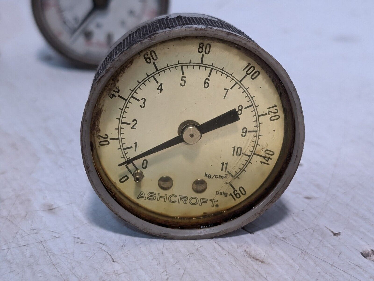 Lot of 11 Pressure Gauges, Assorted Brands and Sizes - Free Shipping