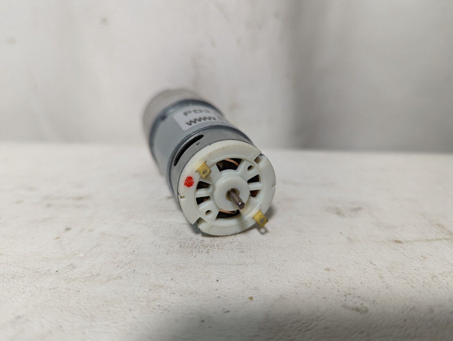 Transmotec PD3246-24-14-BF planetary DC gear motor 24VDC, 0.5A, 445rpm, 3.85W