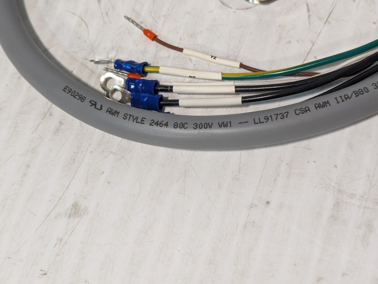 Turck 12976 Cable Assembly, VRL-F B450 Pwr, U2-16501, W4102 - Free Shipping