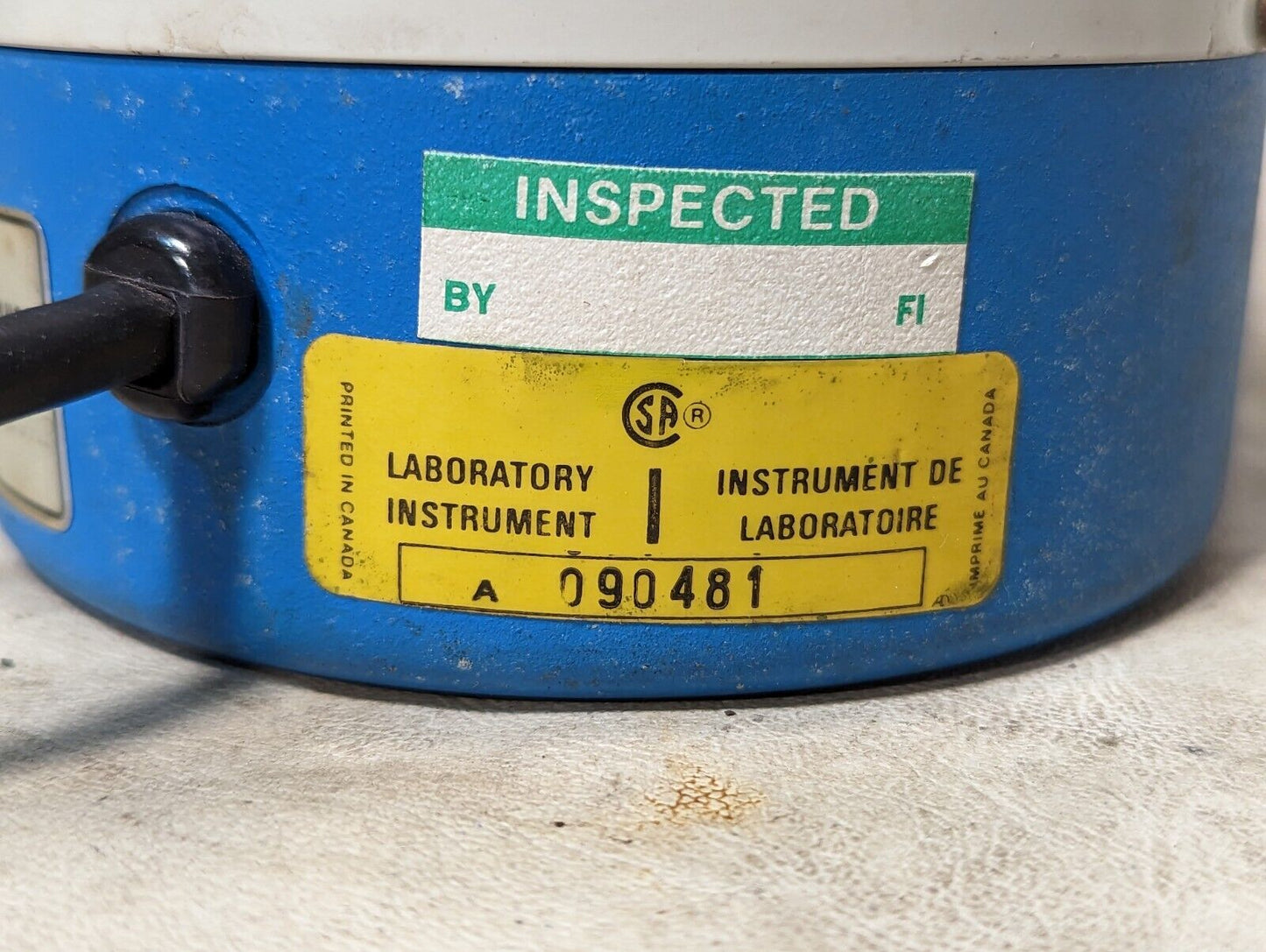 Fisher Scientific Thermix Stirrer model 120MR, 115VAC, 14-493-120MR, 0.2A, 60Hz