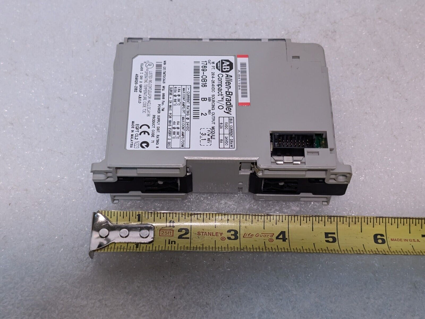 Allen Bradley 1769-OB16 Compact I/O Module, 16 Pt, 24VDC, Series B - Free Ship