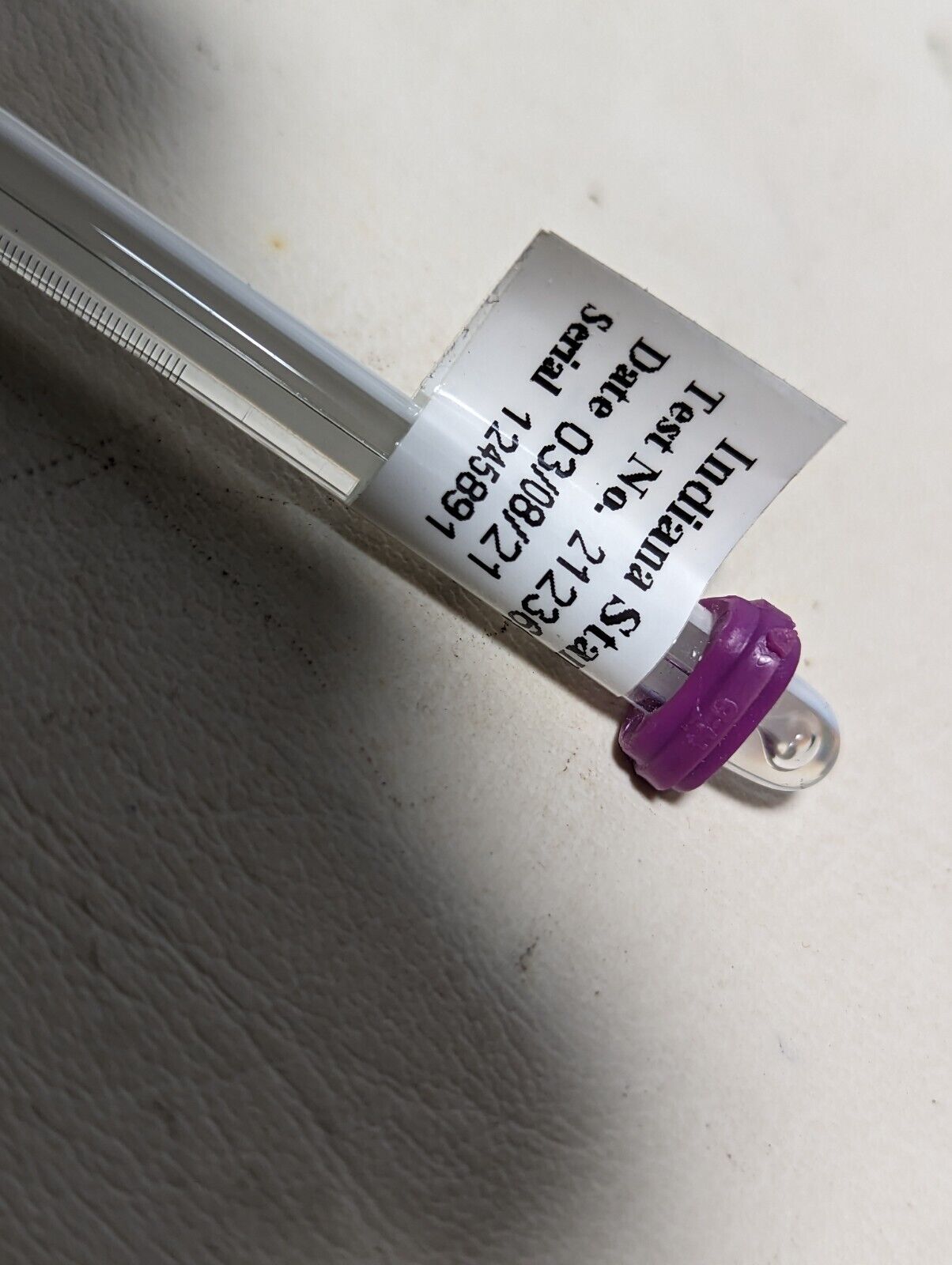 VWR 89095-632 certified thermometer, -1 to 61 deg C