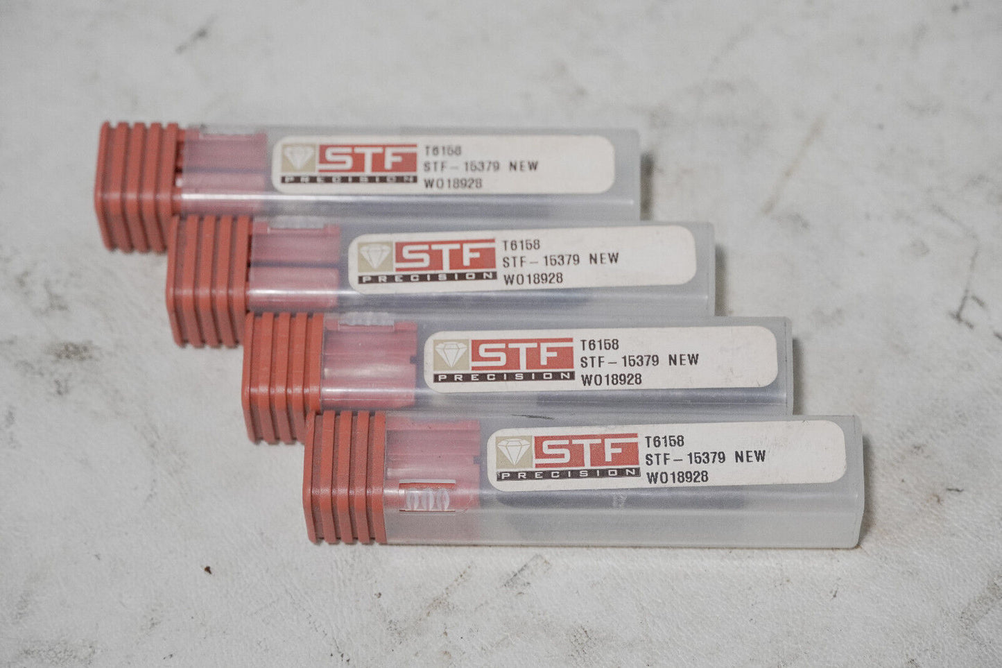 Lot of 16 STF Precision Router CNC Drill Bits in Boxes STF-15379, T6158
