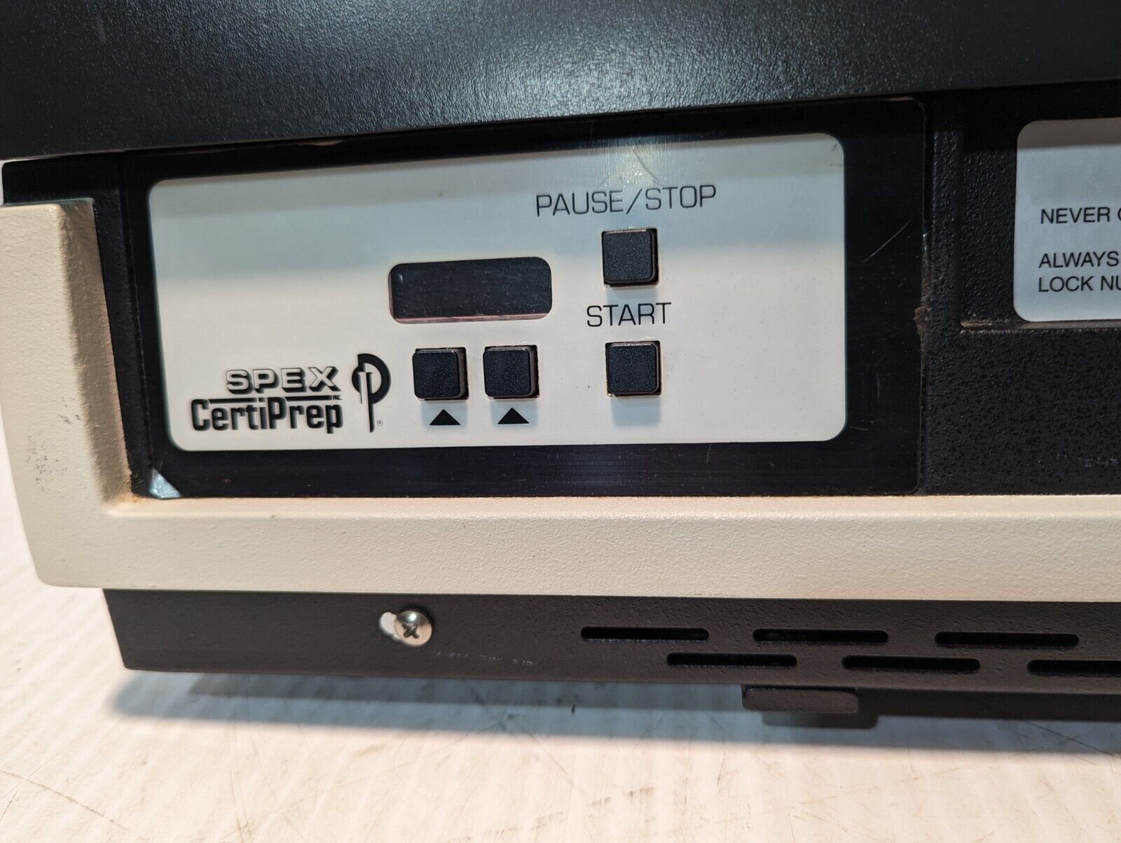 SpexCertiPrep 8000D-115 Mixer/Mill, High-Energy Ball Mill, 115v @60Hz, 1725rpm