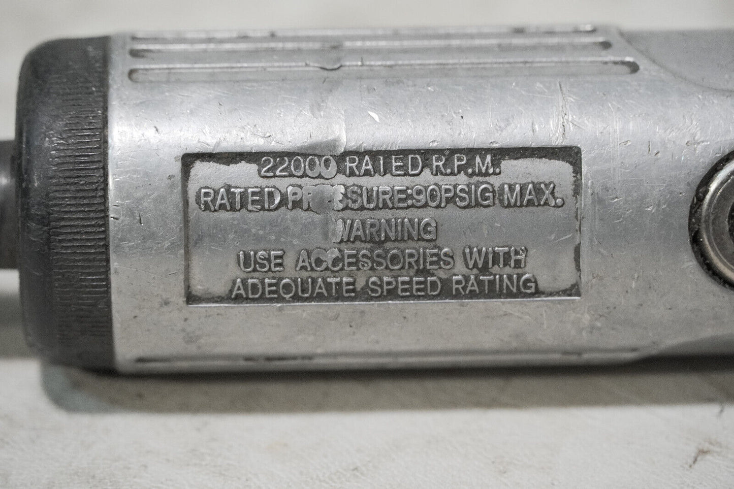 Unbranded Pneumatic Die Grinder with Fittings and Bit As Pictured