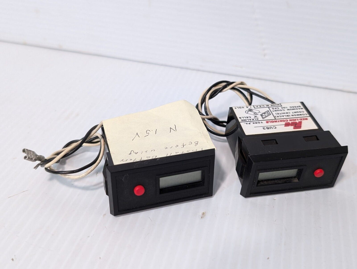 Red Lion CUB30000 CUB3 LCD Counter, 6 Character, Front Reset - Free Shipping