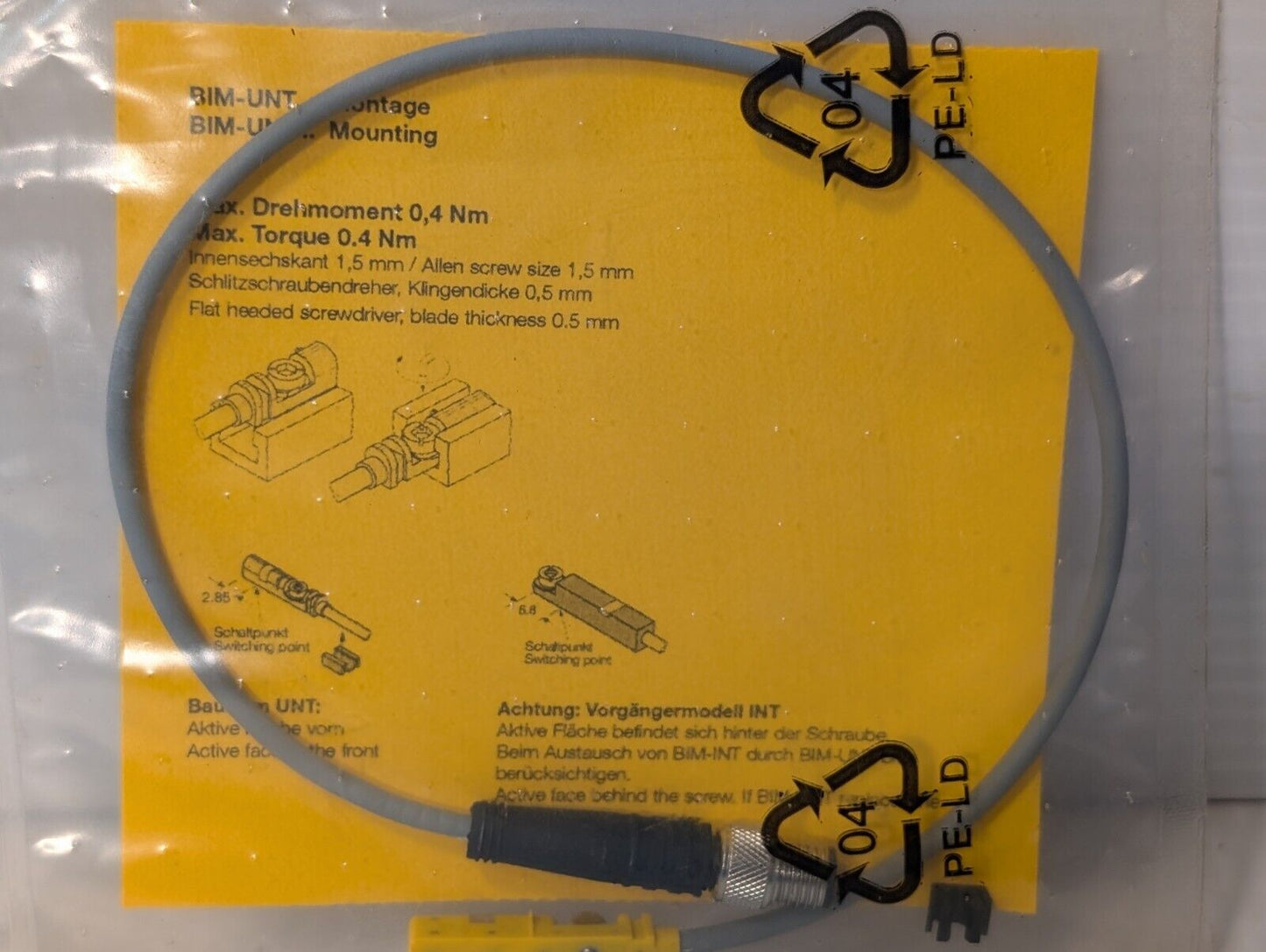 Turck BIM-UNT-AP6X-0,3-PSG3M Magnetic Field Sensor - Free Shipping