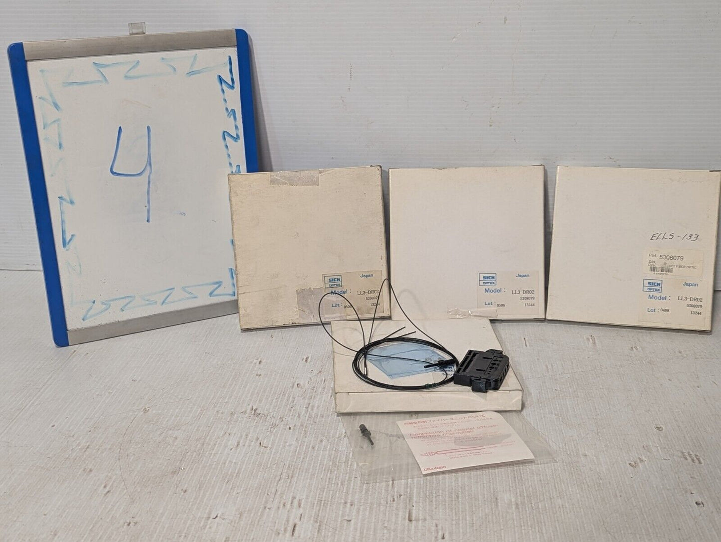 SICK LL3-DR02 Flexible Fiber-Optic Sensor Kit - Free Shipping+Returns