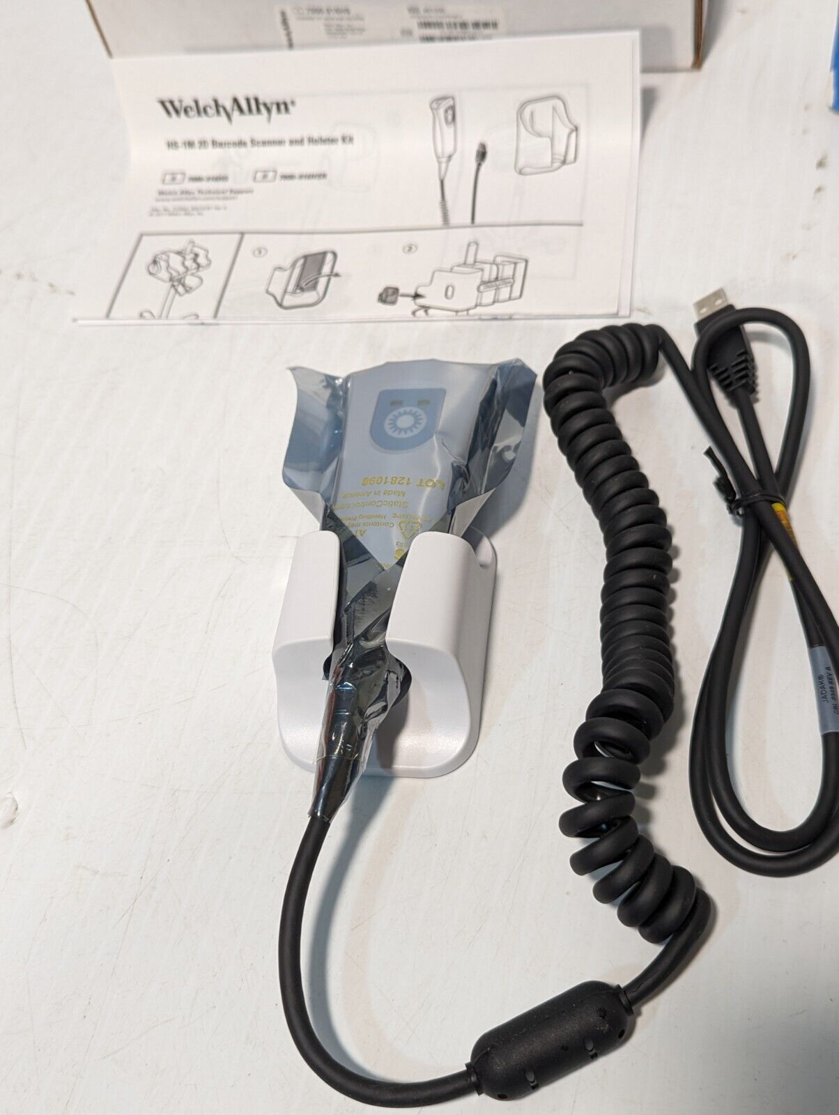 WelchAllyn 7000-916HS scanner kit HS1M and holster, 901000