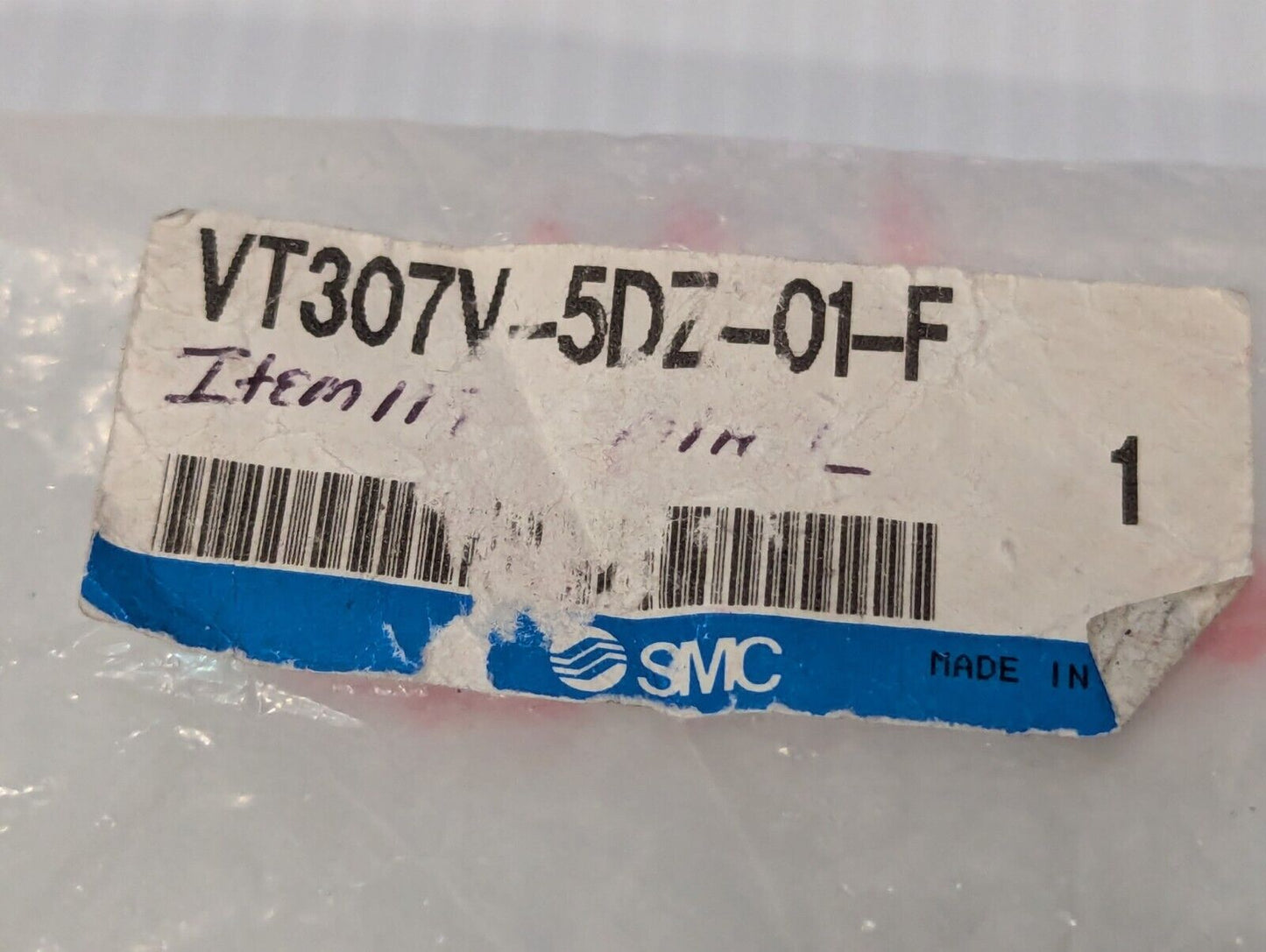 SMC VT307V-5DZ-01-F Solenoid Valve - Free Shipping+Returns