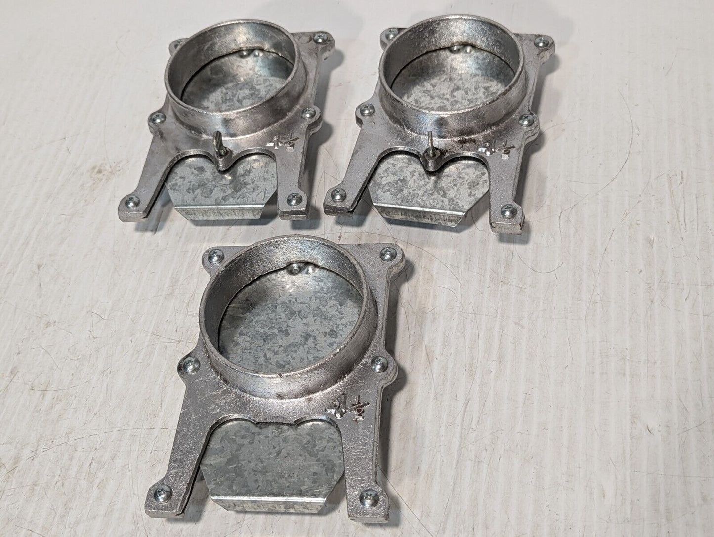 Lot of 3 Unbranded 4.5" Blast Gates - Free Shipping