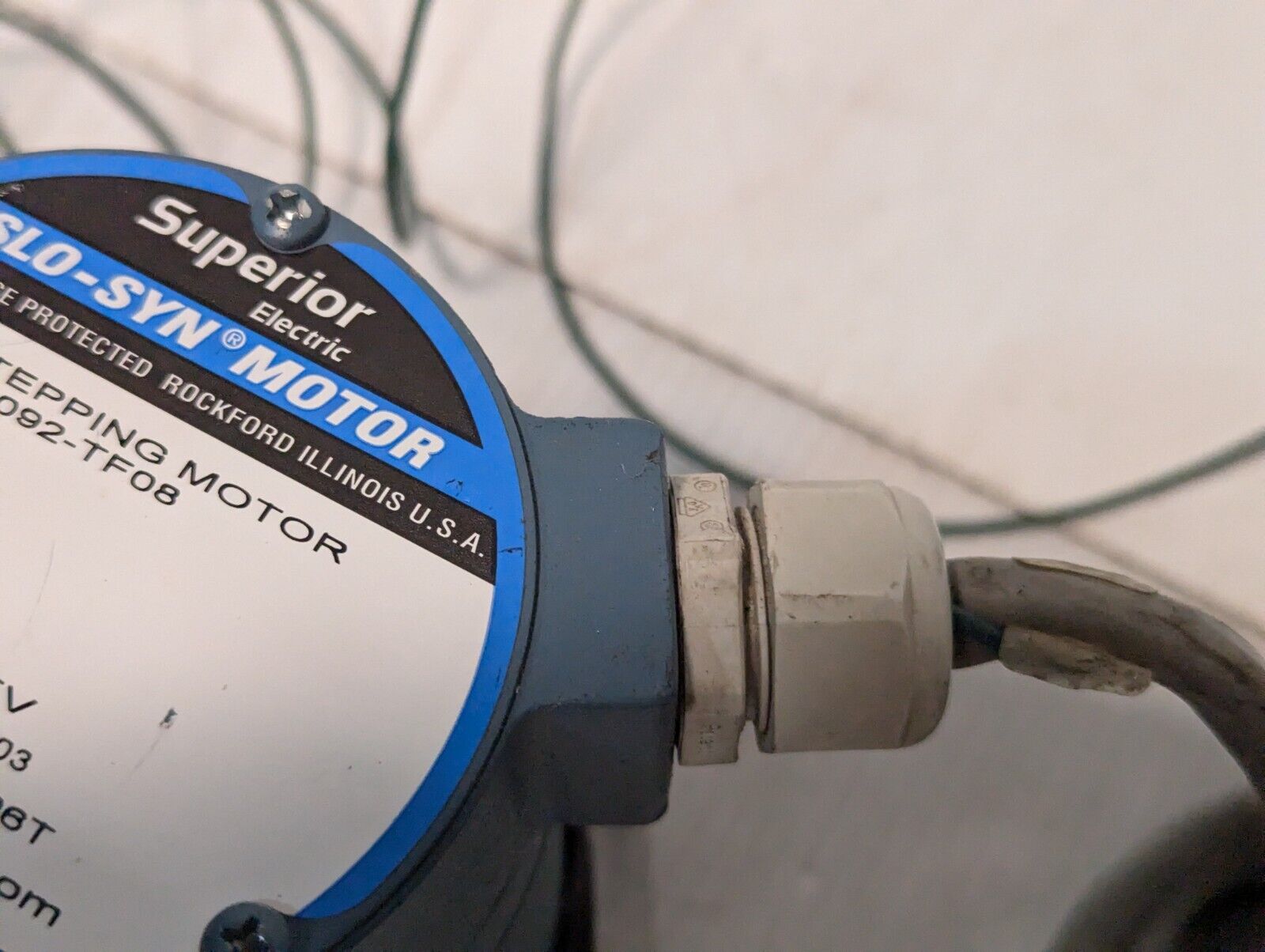 Superior Elec. M093-FD14 Slo-Syn Synchronous/Stepping Motor BM101025 2.27DC 7A