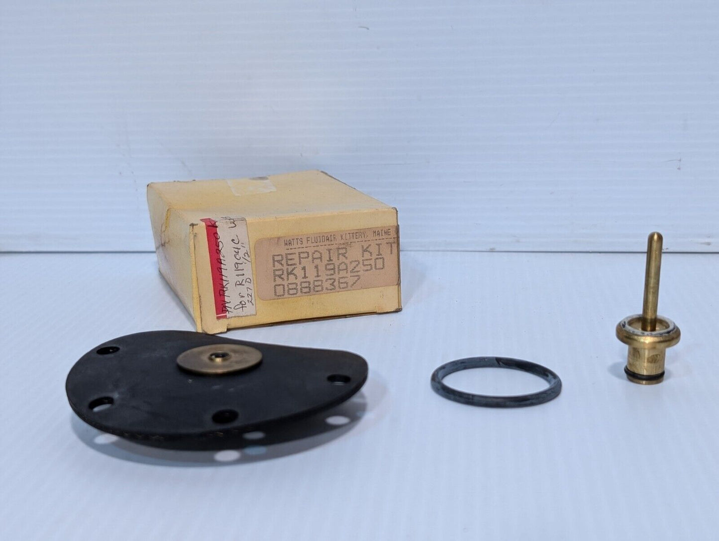 Watts RK119A250 Pneumatic Regulator Repair Kit, 1/2", 250psig - Free Shipping