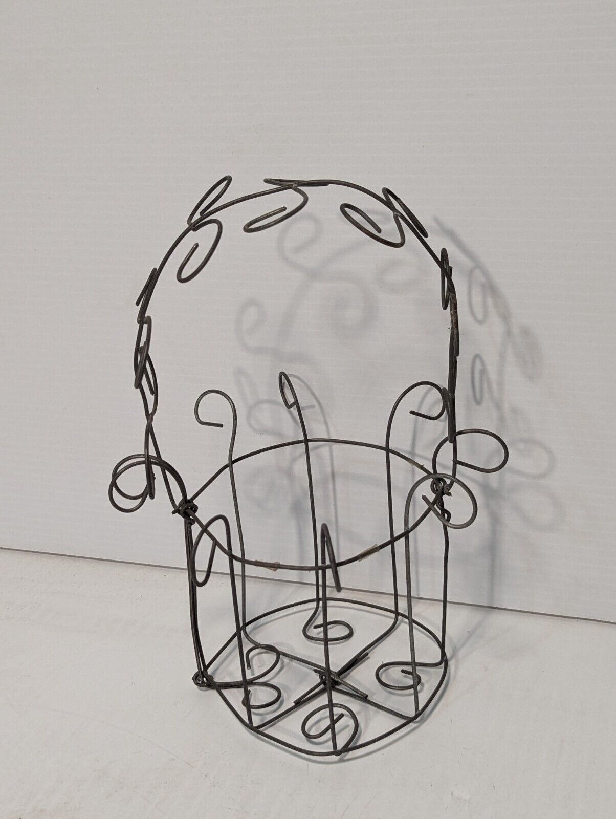 Wire Rustic French Planter/Basket, Natural Vine Design, 12X6 IN - Free shipping