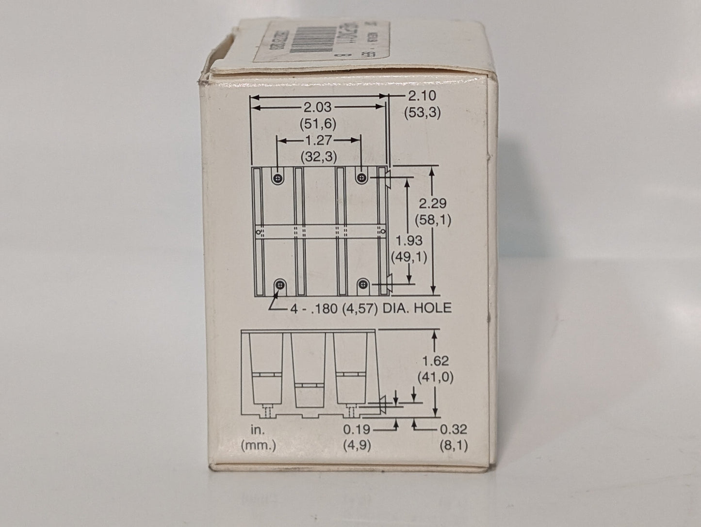 Allen Bradley 1492-PDM3111 Ser B Bulletin 1492 600V Terminal Block, CU Wire