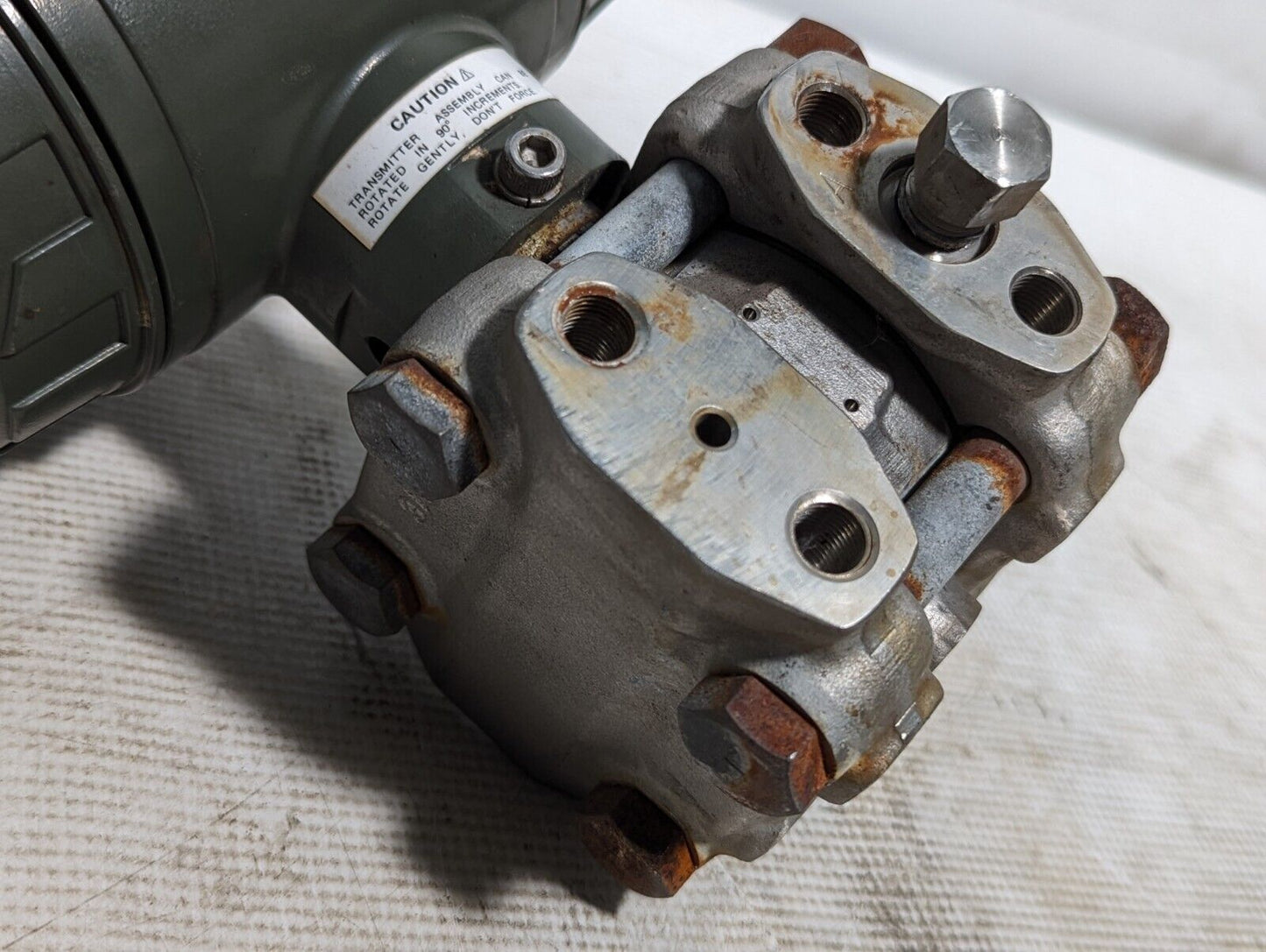 Yokogawa YA 43F-SAS3 Pressure Transmitter, 0-60PSIG cal range, 150PSI max
