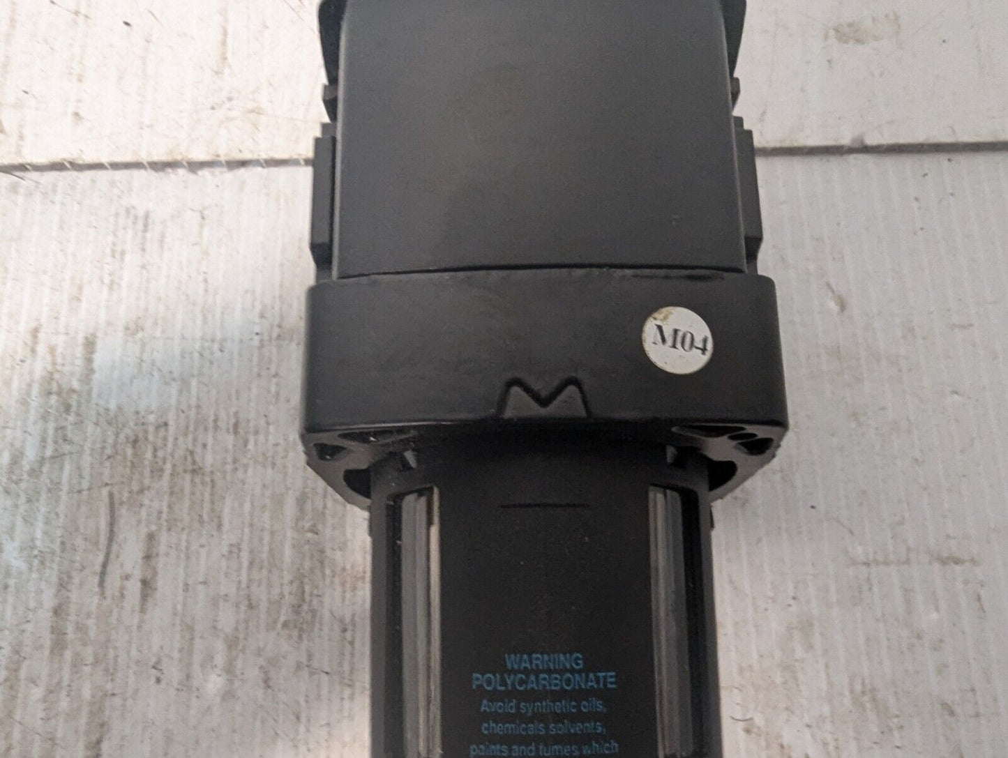 Wilkerson F28-04-SK00 Air Particulate Filter PC Bowl, 5 micron, 150psi, 1/2" NPT