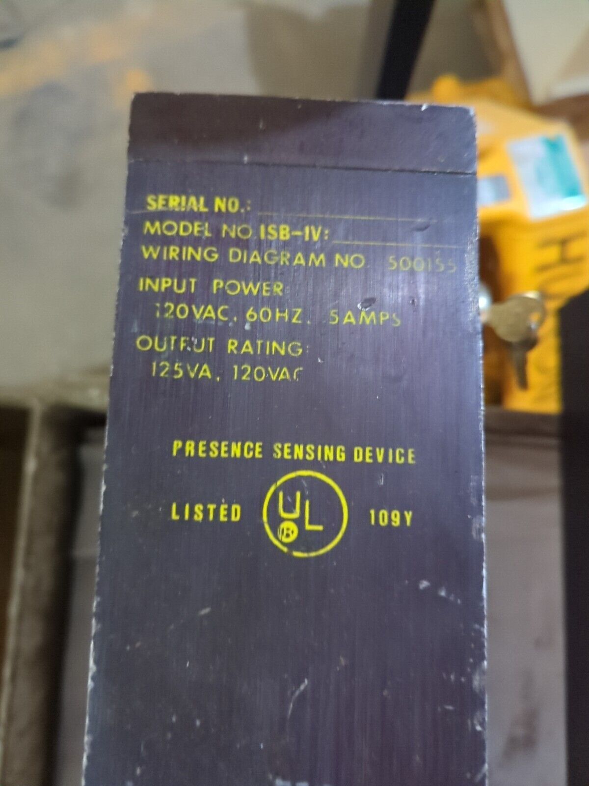 ISB ISB-IV Infrared Security Barrier Presence Sensing Device, Transmitter, Recei