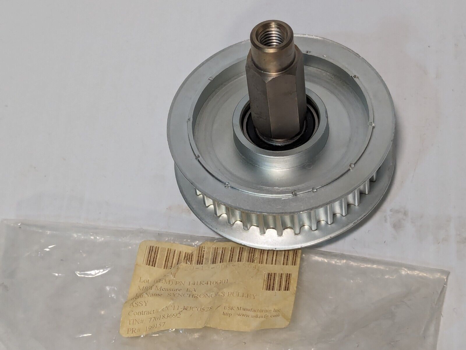 Synchronous Pulley Assembly 3020-13-000-1564 141K410G01 - Free Shipping