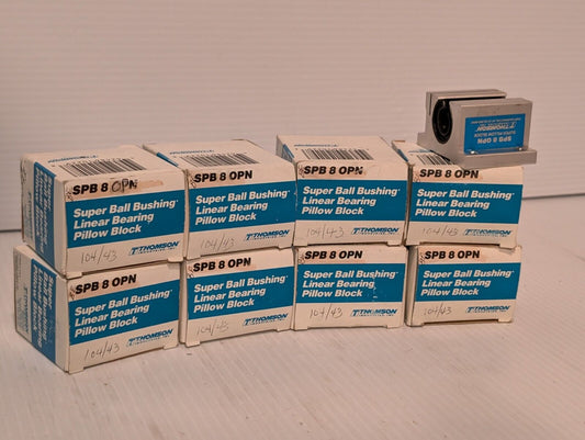 Thomson SPB 8 OPN Super Ball Bushing Linear Bearing Pillow Block - Free Shipping