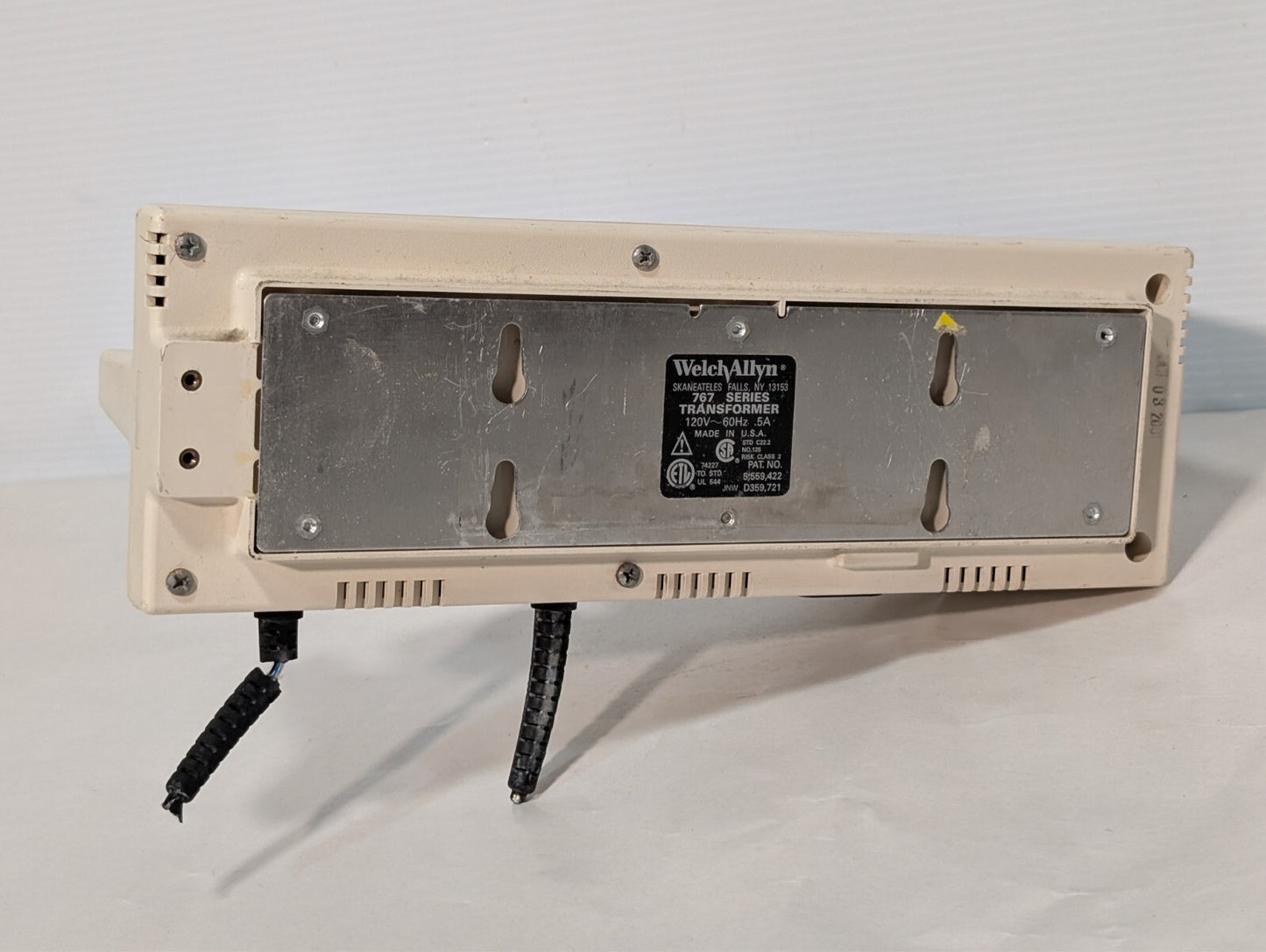 Welch Allyn 767 Series Transformer with otoscope cables cut as pictured