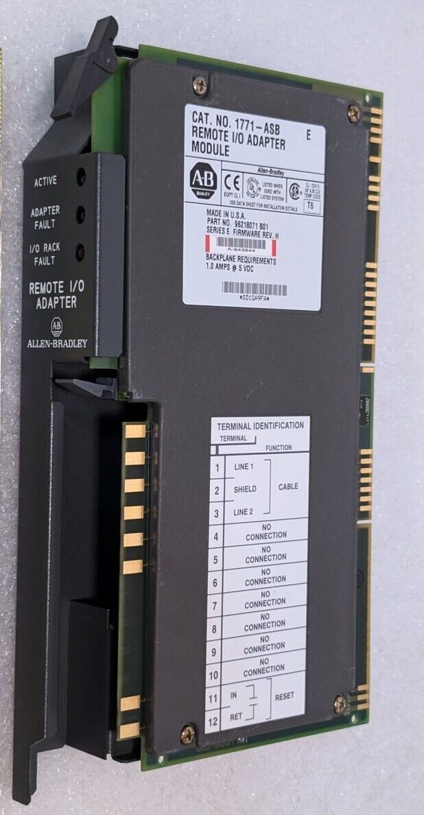 Allen Bradley 1771-ASB/E Remote Input / Output Adapter Module