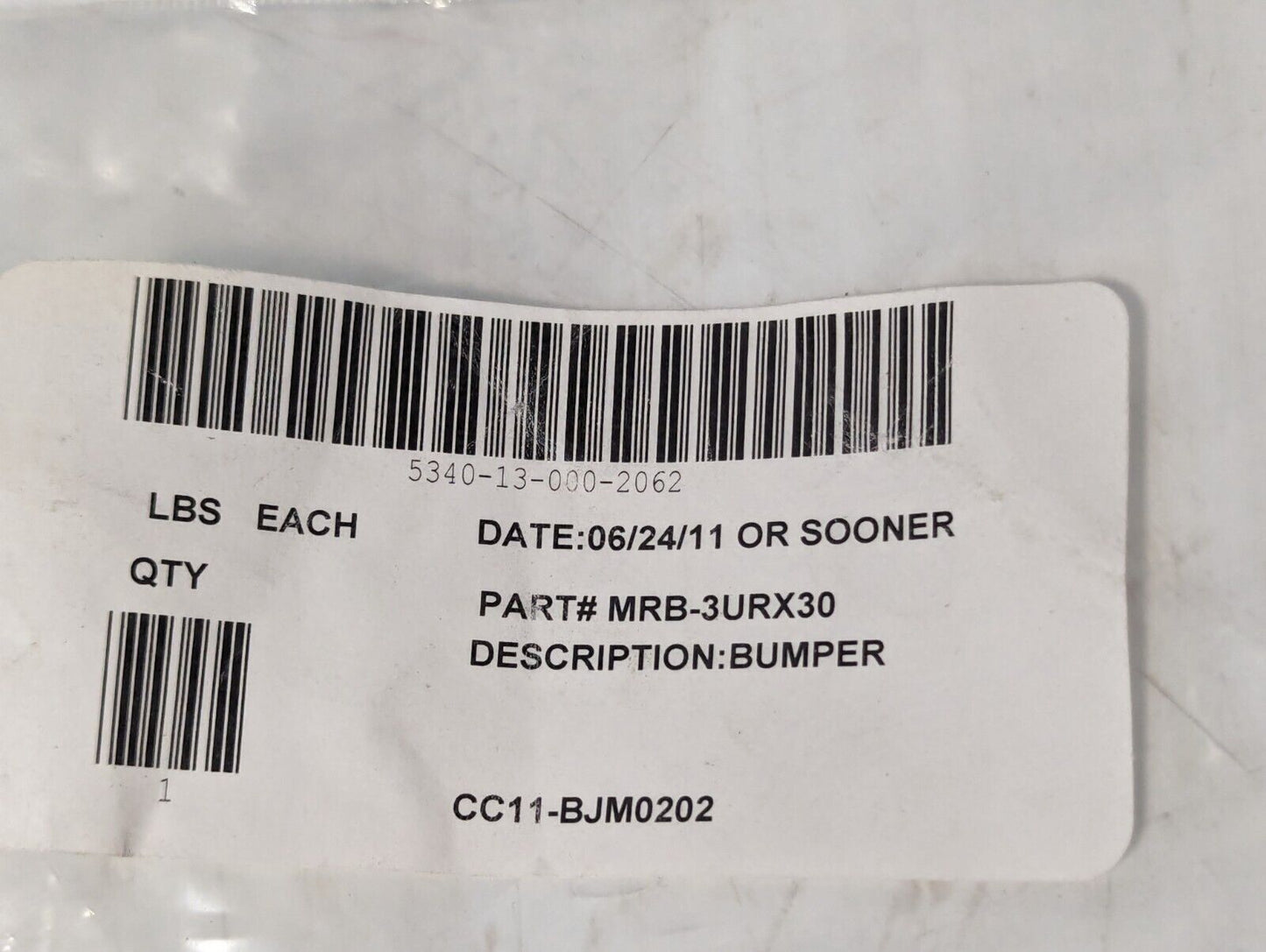 NEW Fairlane MRB-3URX30 Red Bumper - Free Shipping