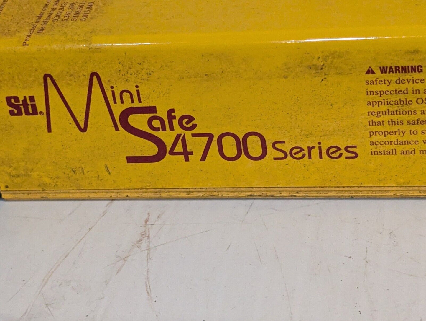 Sti MS47SR-12-800-X Light Curtain Mini Safe 4700 Series+Returns