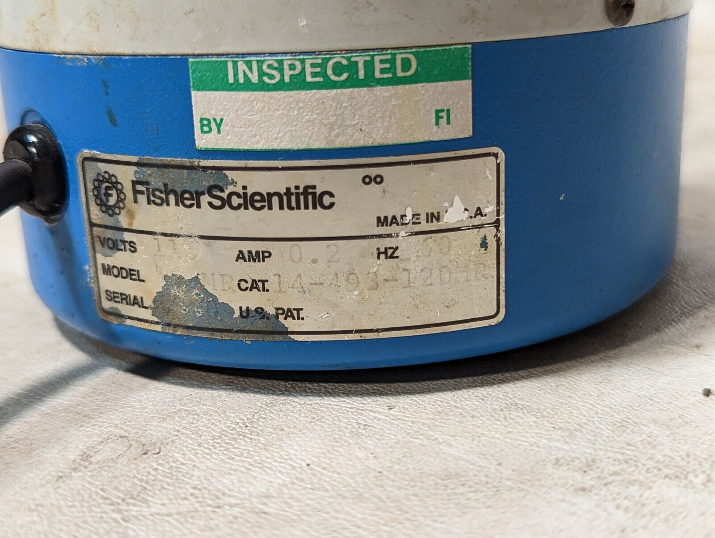 Fisher Scientific Thermix Stirrer model 120MR, 115VAC, 14-493-120MR, 0.2A, 60Hz