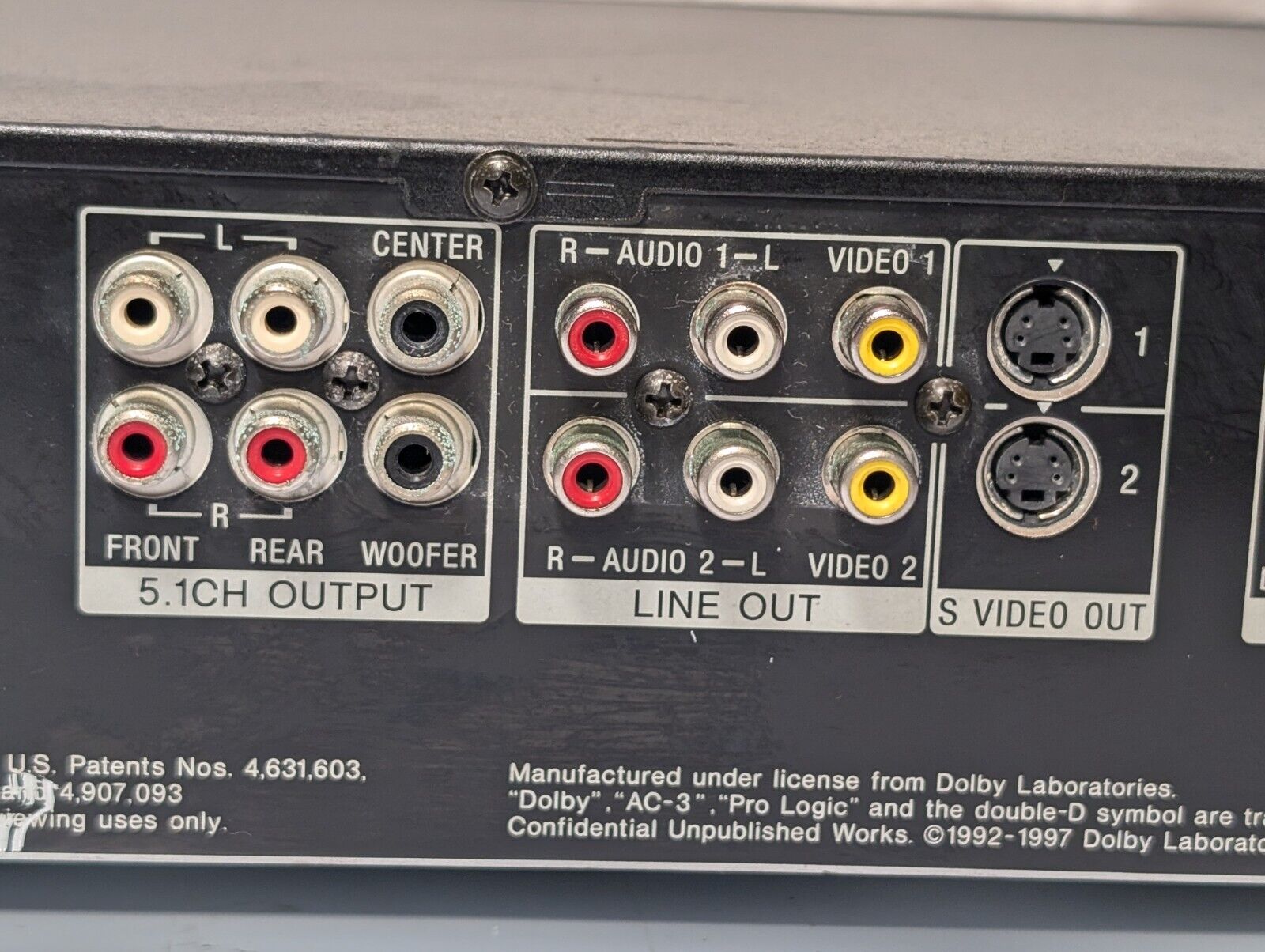 Sony DVP-S500D DVD/CD/Video CD Player, 5.1 Channel, No Remote