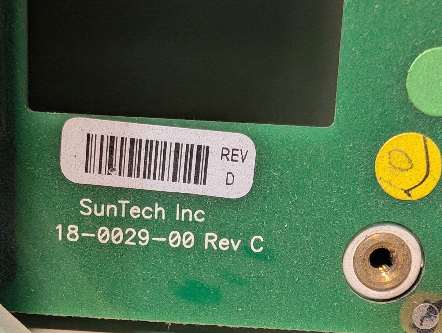 SunTech Tango+ Stress Monitor -For Parts- 18-0029-00, Rev C, 6 VDC,Made in Japan