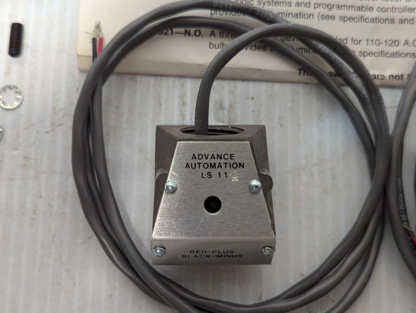 Advance Automation LS11 Indicator Light Reed Switch - Free Shipping