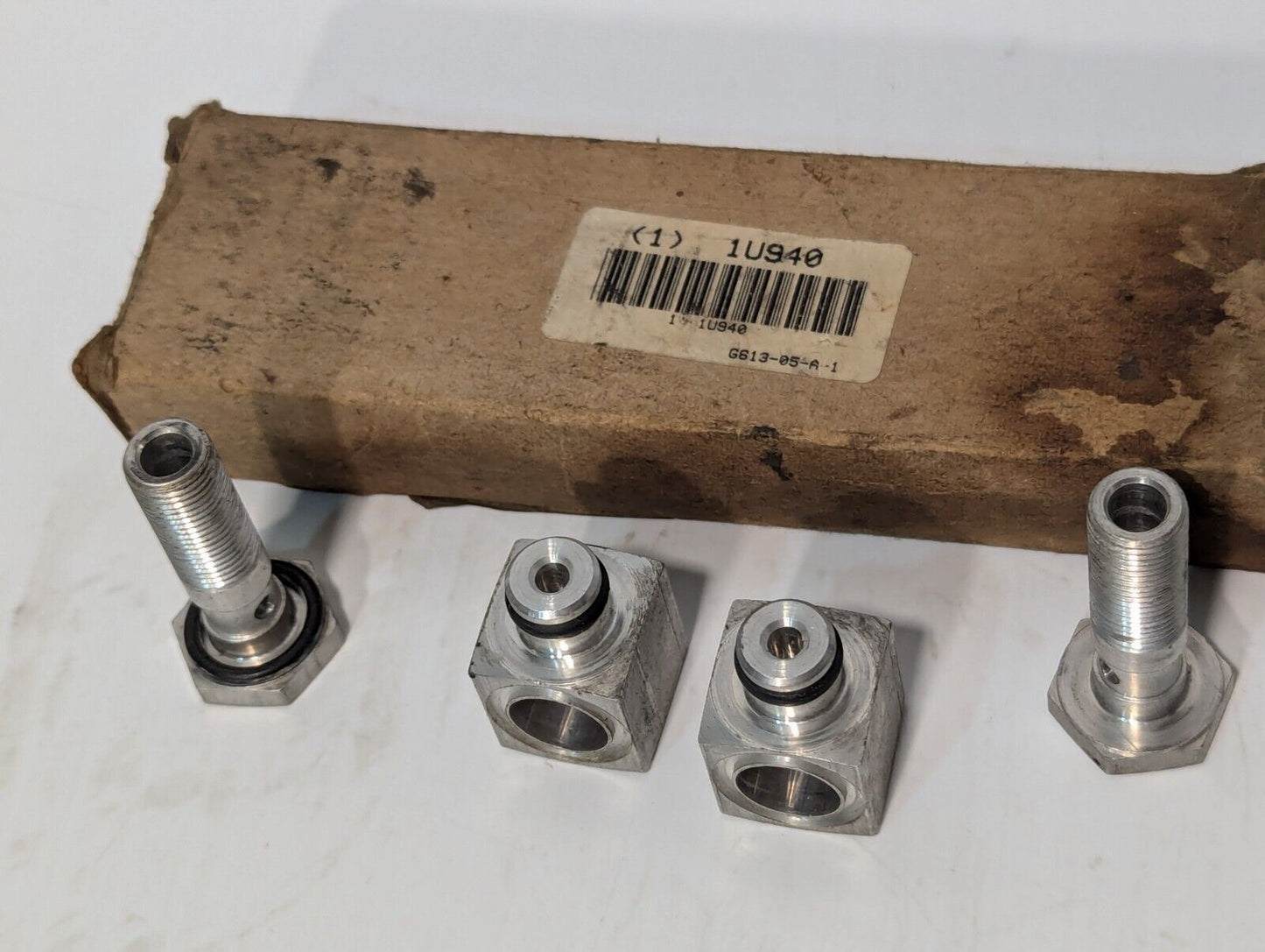LDI Industries G613-05-A-1 oil sight gauge, no tube, only aluminum end blocks