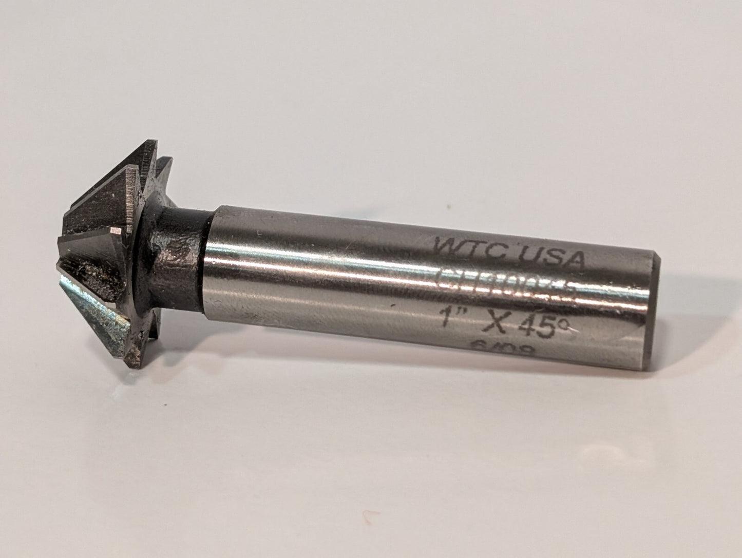 Whitney Tool CH10045 Single Angle Chamfer Milling Cutter, 1" x 45 Degrees